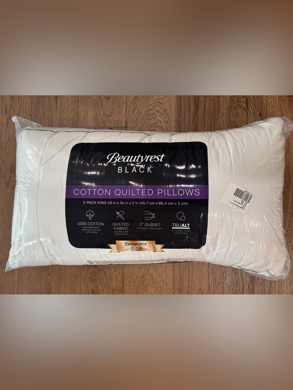 🎉LAST CHANCE🎉BEAUTYREST BLACK
2pk Luxurious Down Alternative Pillows